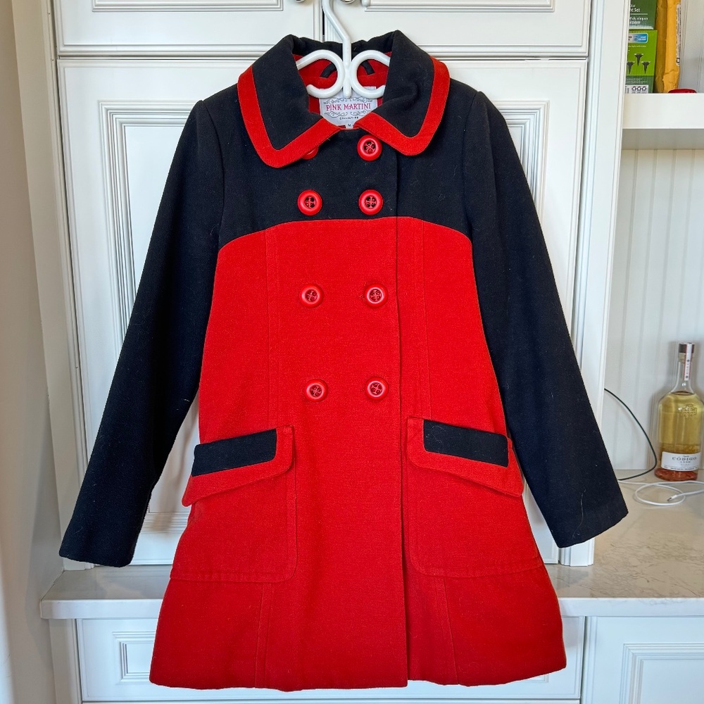 Pink Martini Collection Wool Blend Coat – Size M
